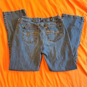 Stylish Blue Boot Cut Jeans for Women